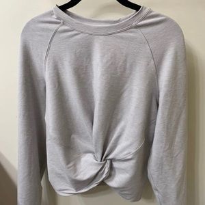 Lululemon tuck and gather pullover sweatshirt